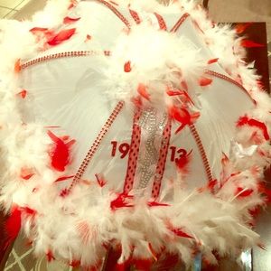 Delta Sigma Theta Second-Line Umbrella 🔺🐘☂️